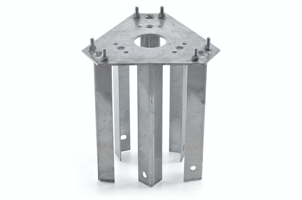 BASE DA CEMENTARE PER TRALICCIO TRIANGOLARE