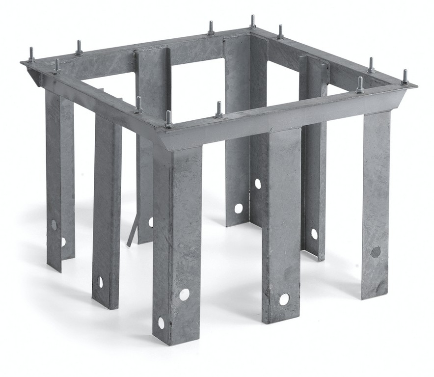 BASE DA CEMENTARE PER TRALICCIO TRAPEZOIDALE
