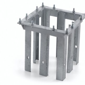 BASE DA CEMENTARE PER TRALICCIO QUADRANGOLARE