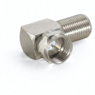 ADATTATORE COASSIALE F MASCHIO / F FEMMINA 90°