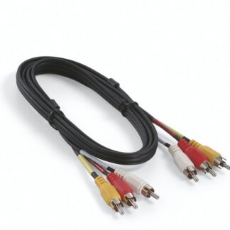 CAVO AUDIO VIDEO RCA MASCHIO AUDIO RIGHT + LEFT + VIDEO