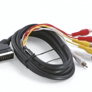 CAVO AUDIO VIDEO SCART MASCHIO / 6 RCA MASCHIO