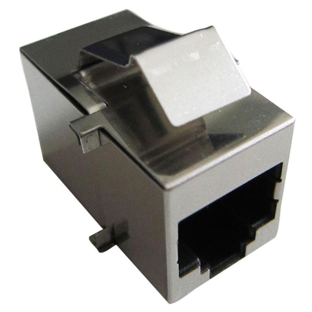 ACCOPPIATORE LAN KEYSTONE RJ45 CAT.5E SCHERMATO