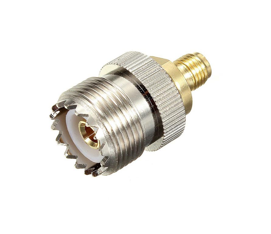 ADATTATORE COASSIALE UHF FEMMINA / SMA FEMMINA