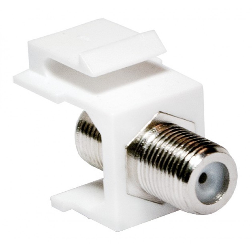 ADATTATORE KEYSTONE F BIANCO