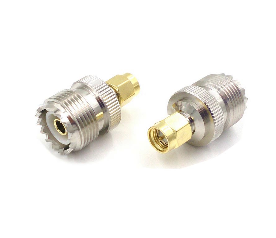 ADATTATORE COASSIALE UHF FEMMINA / SMA MASCHIO