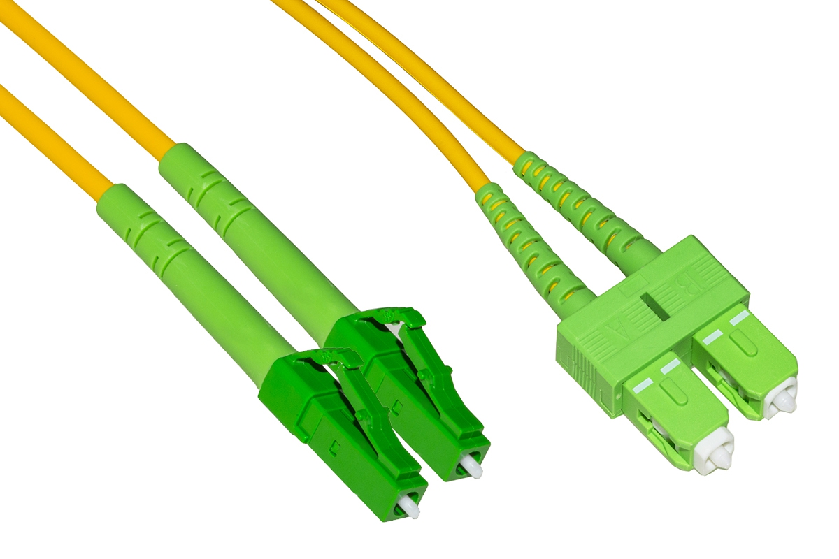 BRETELLA MONOMODALE INTESTATA BIFIBRA LC/APC - SC/APC