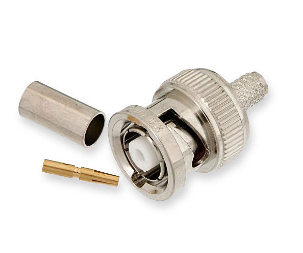 CONNETTORE COASSIALE BNC MASCHIO REVERSE POLARITY