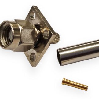 CONNETTORE COASSIALE SMA MASCHIO REVERSE POLARITY A PANNELLO
