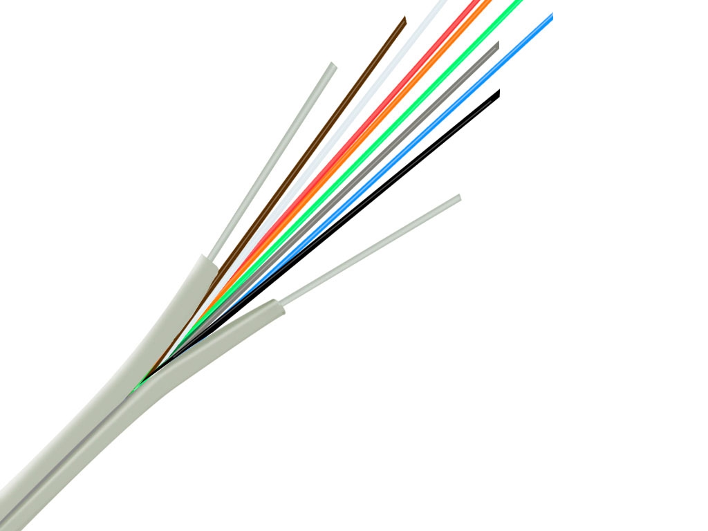 CAVO MULTIFIBRA MONOMODALE 9/125 DA INTERNO PIATTO