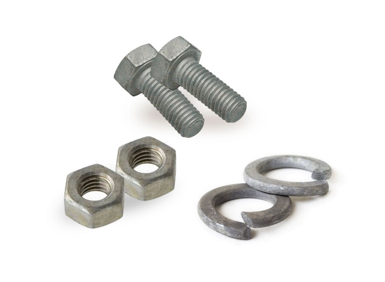KIT VITE ZINCATA A CALDO M12X130