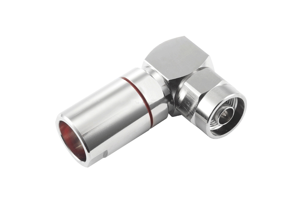 CONNETTORE COASSIALE N MASCHIO A 90° PER CAVO CELLFLEX