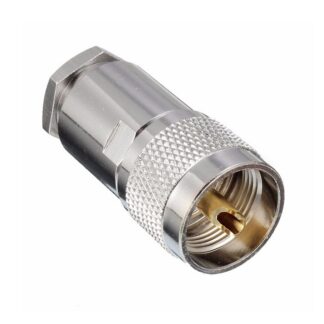 CONNETTORE COASSIALE UHF MASCHIO A SERRACAVO