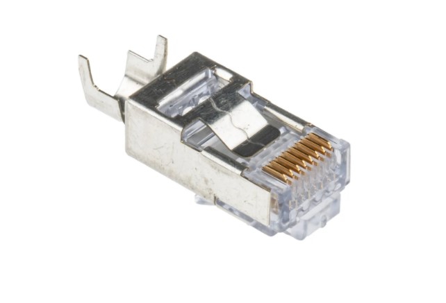 Plug RJ45 8P8C Cat.6A FTP AWG23 Passante