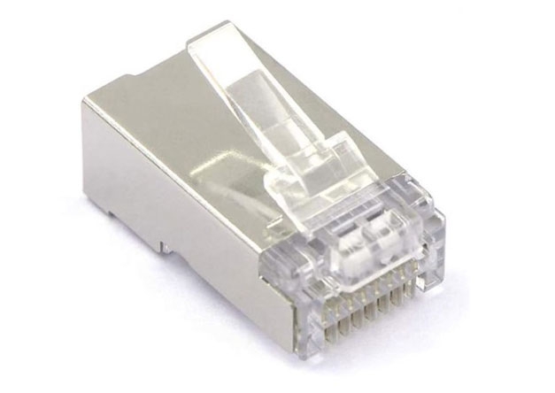 Plug RJ45 8P8C Cat.6A FTP Passante