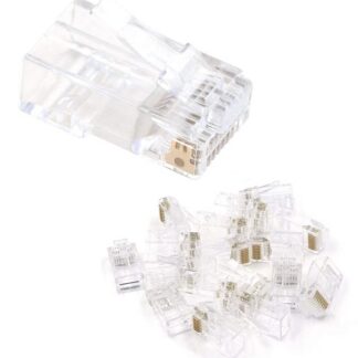 PLUG RJ45 UTP PASSANTE
