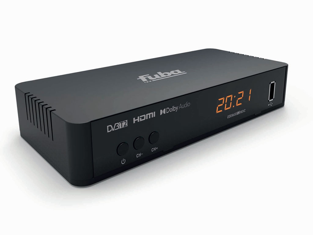 RICEVITORE DVB-T2 FUBA DESKTOP