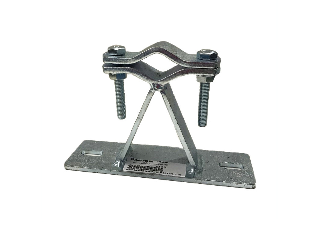 ZANCA DA MURO LEGGERA A V ZF CM 10